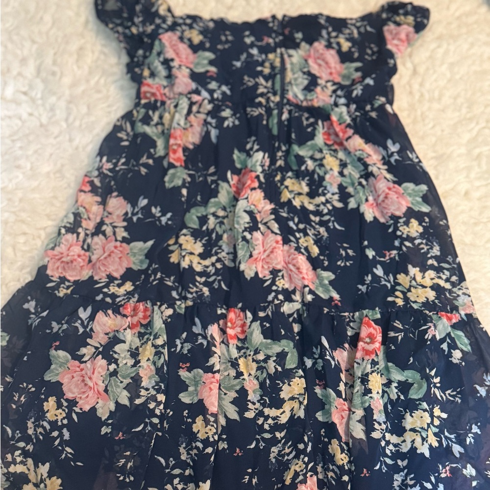 Honey and Rosie Navy Floral Dress